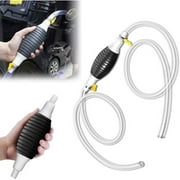 EISHOW Multifunctional Liquid Siphon, 2024 New Siphon Pump for Gasoline, Siphon Pump for Gasoline Motor, Portable Fuel Transfer Pump for Oil Fuel Gasoline Diesel Liquid Water with Siphon Hose(3.3ft)
